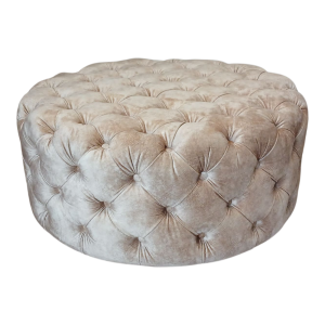 Пуф круглий з капітоне "Пандора" 100х100см в-45см