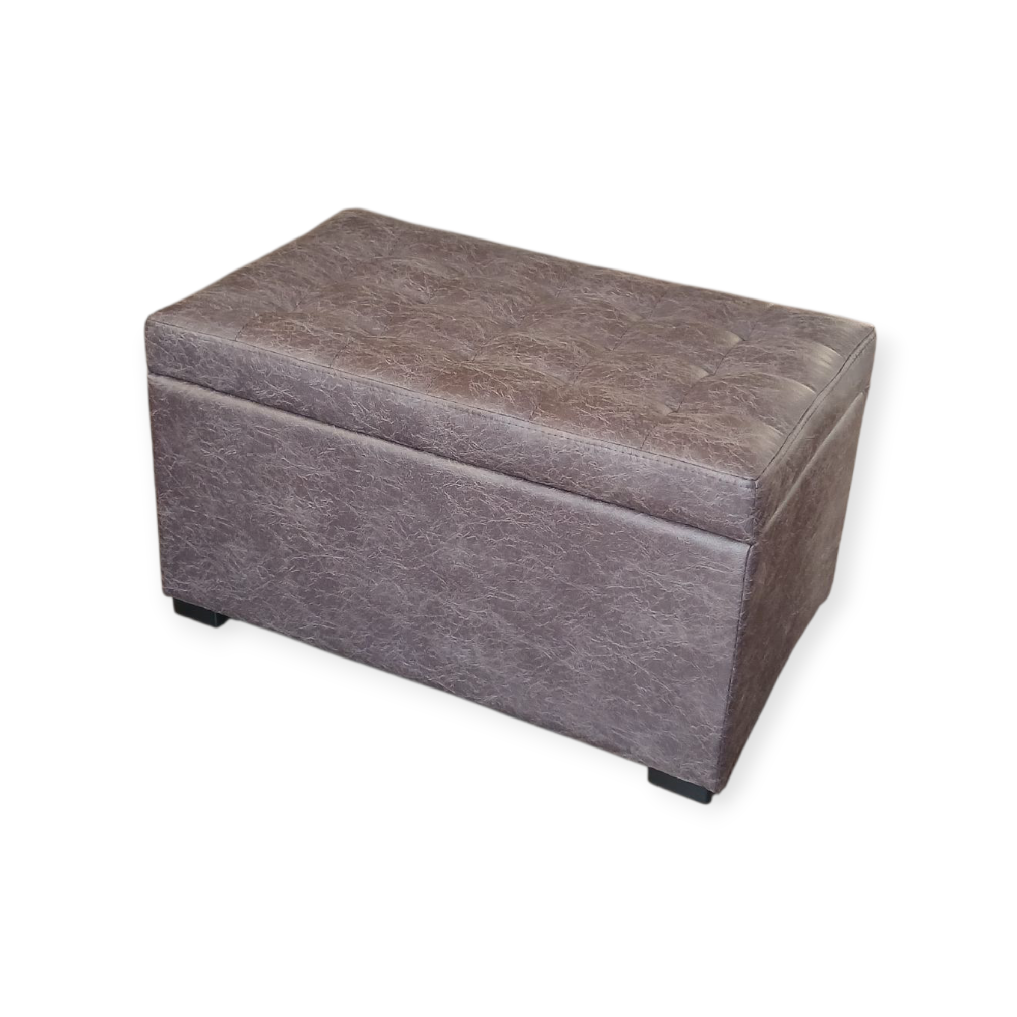 Банкетка з нішею "Верона-максі" штучна замша "Вестерн" коричнева антикіготь